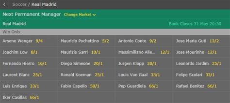 bet365 next permanent manager